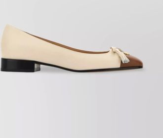 Valentino Garavani leather ballerina shoes