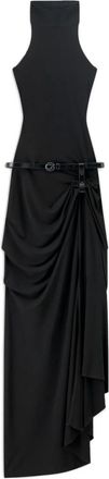 Coperni Black Halter-neck Dress