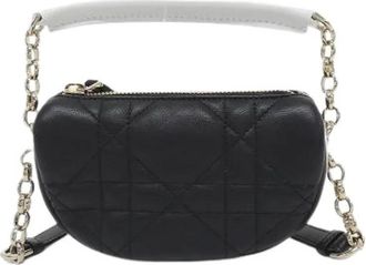 Dior Pre-owned Leren Heuptas - Dames - Vintage Heuptassen - Zwart - ONE Size - Leer - Vintage