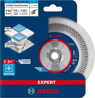 Bosch Discos Expert Hardceramic X-lock Amoladoras Peque&ntilde;asdiametro (mm) 85 Diametro (mm) 115