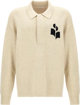 Isabel Marant Gray Cotton Mens Cardigan