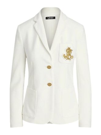 Lauren Ralph Lauren Anfisa-lined-jacket-str sportswear piqu