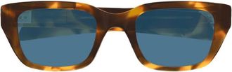 Bottega Veneta Blue Square Unisex Sunglasses BV1393S 006 50