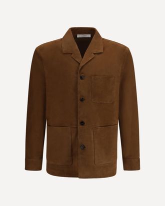 Umit Benan Santiago suede Jacket Male 50