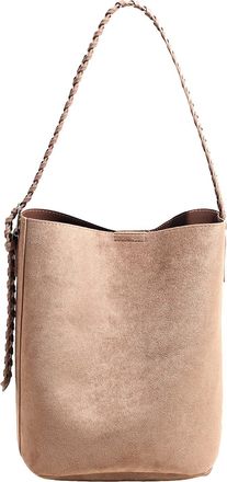 Generic Kexpery Faux Suede Bucket Bag for Women and Girls with Adjustable Shoulder Strap Spacious Shoulder Bag for Outing, Daily Work