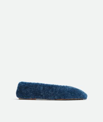 Bottega Veneta Rosa Ballerina - Blue - Women - 39