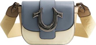 True Religion Color Block Crossbody in Light Blue at Nordstrom