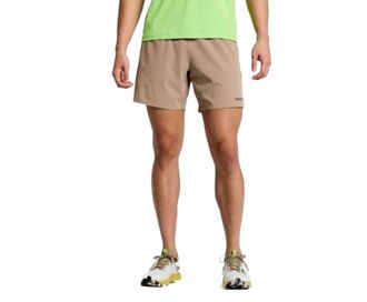 Saucony Explorer Utility Short In Brown