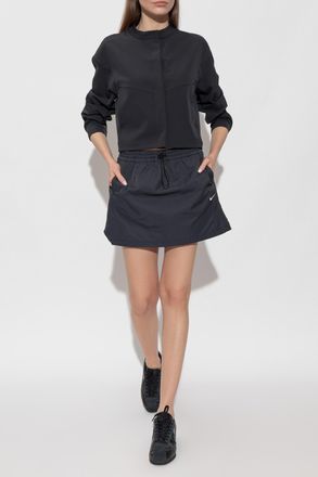 Nike Jacket With Logo, Womens, Black