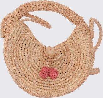 BONPOINT Borsa in rafia crochet