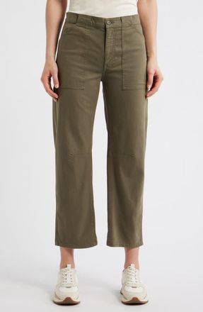 Madewell Darted Barrel Leg Pants in Faded Ivy at Nordstrom, Size 23Regular