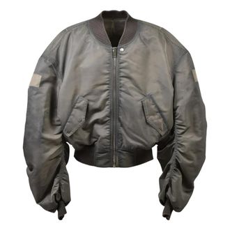 Rick Owens Secchia Flight - Jackets - Hombre - Gris - L