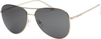 Michael Kors Womens MK1089 59 101487 Kona Sunglasses - Gold - One Size