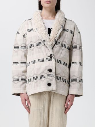 Isabel Marant Giacca in misto cotone e lino Qayla