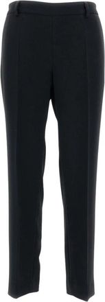Alberto Biani Slim-fit broek - Dames - Slim Fit Broeken - Zwart - XL - Broeken