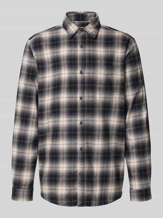 Jack & Jones Jack & Jones Regular Fit Freizeithemd mit Kentkragen Modell JAMES in Blau, Größe XXL