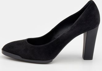 Tod's Tods Black Suede Pumps