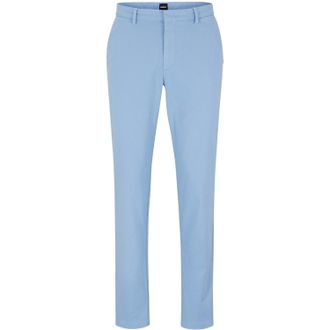 HUGO BOSS Heren Kaito Slim Chinos (Blauw)