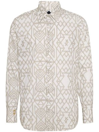 Billionaire Boys Club Camicia con stampa geometrica - Toni neutri