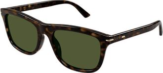 Gucci GG1444S 002 Mens Sunglasses Tortoiseshell Size 55 - Free RX Lenses - Free RX Lenses
