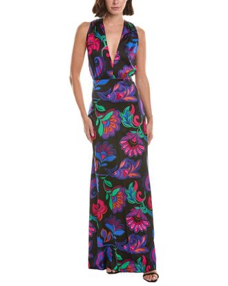 Ramy Brook Martin Silk-Blend Gown