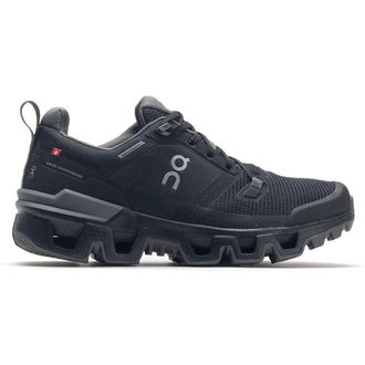On Cloudwander Waterproof Textile Synthetic Mens Low Top Trainers - Black Eclps - Size:UK 10.5