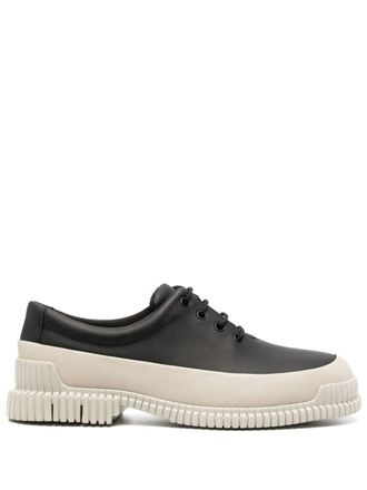 Camper Pix lace-up shoes - men - Recycled Polyester/Polyethylene vinyl acetate (PEVA)/Calf Leather - 40 - Black