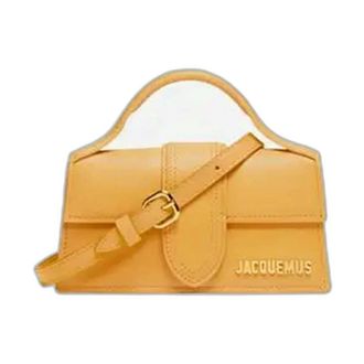 Jacquemus Le Bambino Bag - Dames - Tassen - Geel - Maat: ONE Size Leer