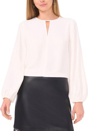 Vince Camuto Keyhole Blouse
