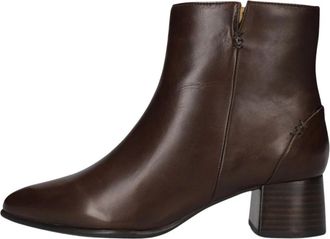 Everybody By B.Z Moda Ludina Enkellaarsjes - Dames - Laarzen met Hak - Bruin - 42 EU - Schoenen