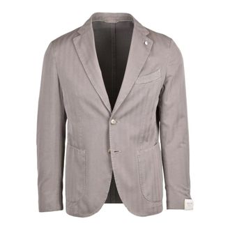 L.B.M. 1911 L.b.m. 1911, Heren, Jassen, Beige, Maat: 2XL Katoen
