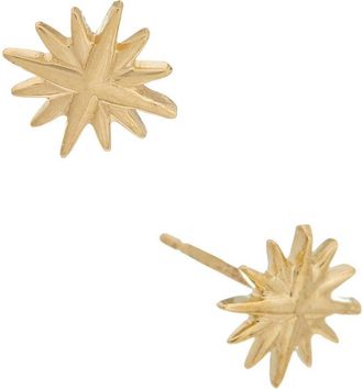 Italian Gold, Inc 10K North Star Stud Earrings