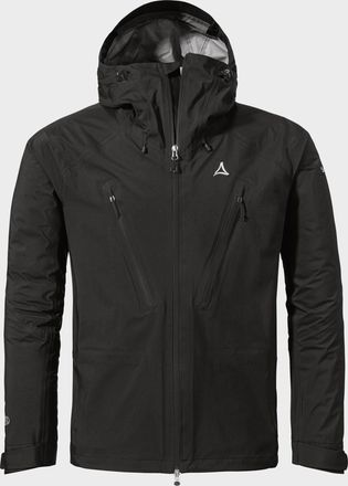 Sch&ouml;ffel Outdoorjacke SCH&Ouml;FFEL Jacket Style Blaueis MNS, Herren, Gr. 48, schwarz (9990, schwarz), Oberstoff: Aussenseite: 100% Nylon, Innenseite: 100% Polyeste