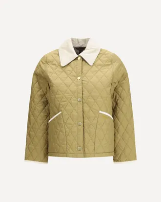Barbour Liddesdale Cropped Icons quilted Jacket Female 10