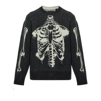 AllSaints Hombre, Jerseys, Gris, Talla: L