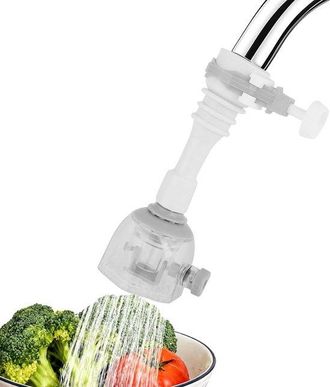 OEM Extensi&oacute;n De Grifo Ajustable A Prueba De Salpicaduras Para Ahorrar Agua En La Cocina, Manguera Flexible De 13 Cm De Largo