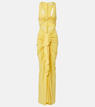 CHRISTOPHER ESBER Vivenda cutout gathered gown