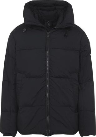 Canada Goose Crofton Puffer Matte Jacket - Heren - Gewatteerde jassen - Zwart - L - Nylon - Jassen