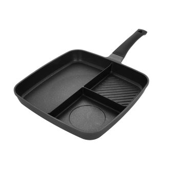 KASANOVA Padella quadrata 3 scomparti 32x32 cm