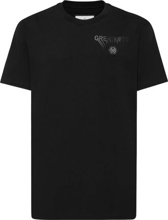 Philipp Plein T-shirt con applicazione - Nero