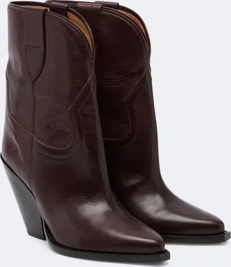 Isabel Marant Leyane leather cowboy boots