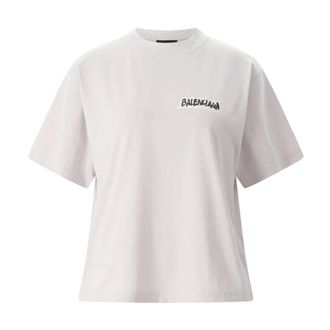 Balenciaga T-Shirts - female - Balenciaga - T-Shirts - White - L - Tops
