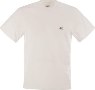 C.P. Company Cp Company Cotton T Shirt With Logo Patch