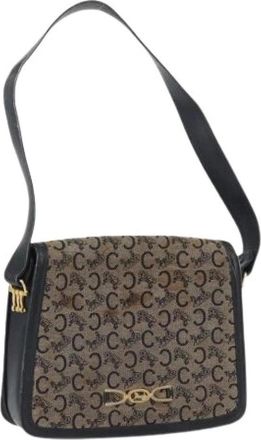 Celine Pre-owned Vintage Schoudertas - Dames - Vintage Schoudertas - Veelkleurig - ONE Size - Leer - Vintage