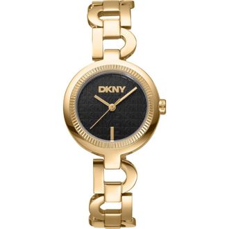 DKNY L 162 Bracelet Watch in Black at Nordstrom