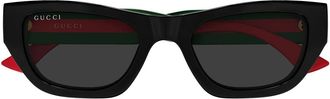 Gucci Sunglasses Gg2116 S 001 Black Green/Grey Woman