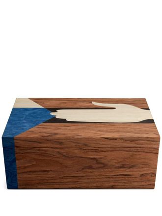 L'OBJET Edgar wood box - unisex - Wood - One Size - Brown