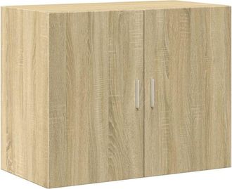 vidaXL Wall Cabinet Sonoma Oak 80x42.5x64 cm Engineered Wood vidaXL