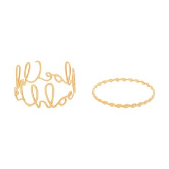 Chloé Donna, Accessori, Giallo, Taglia unica, new