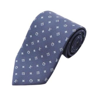 Louis Vuitton Pre-owned Accessories, male, Blue, Size: ONE SIZE Pre-owned Cravat